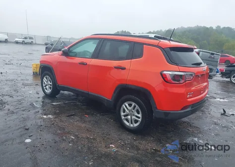 2018 Jeep Compass Sport 4X4 from USA, damaged, VIN 3C4NJDAB1JT126723